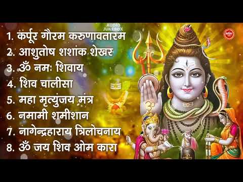 शिव भक्ति भजन : कर्पूर गौरम करुणावतारं, आशुतोष शशाँक शेखर, ॐ नमः शिवाय, शिव अमृतवाणी व शिव आरती
