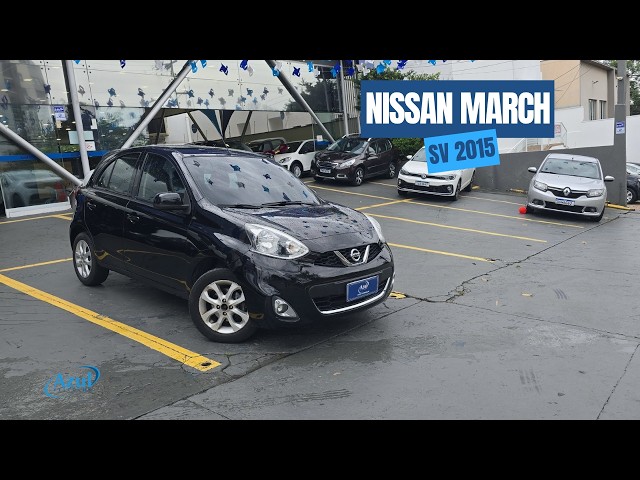 Vídeo NISSAN MARCH 1.0 SV 16V FLEX 4P MANUAL