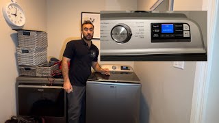 Maytag washer F7E1 error code — will not spin or agitate, hums then F7E1 (MVW6230HC2)
