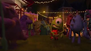 Mike and James pig chase (Monsters University)