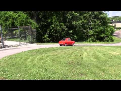 Thumbnail for Laura's car comes out of shop for first drive by Vespa 400