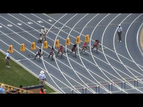 Girls Heptathlon 100m Hurdles Section 3 - New Balance Nationals Outdoor 2013