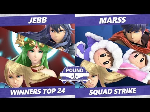 Pound 2019 SSBU -  Jebb VS PG Marss - Squad Strike W.Top 24