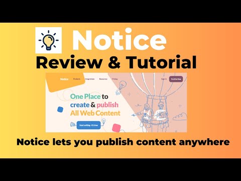 Notice Review: AI Writing Tool for Creating FAQs, Blogs, Terms of Use (Notion Alternative)