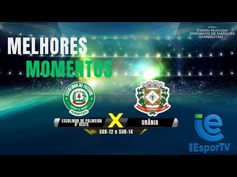 MELHORES MOMENTOS DO JOGO ENTRE PALMEIRA D'OESTE X URANIA