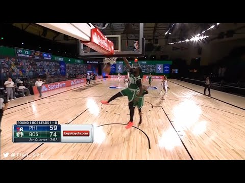 Jaylen Brown 2020 Playoffs R1 Series Highlights vs Philadelphia 76ers