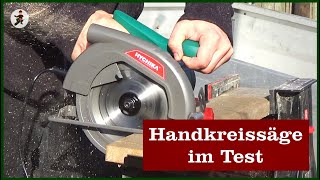 Günstige Handkreissäge im Test von HYCHIKA