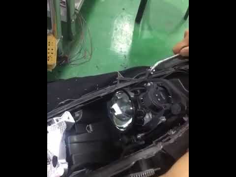 Headlight lens replacement