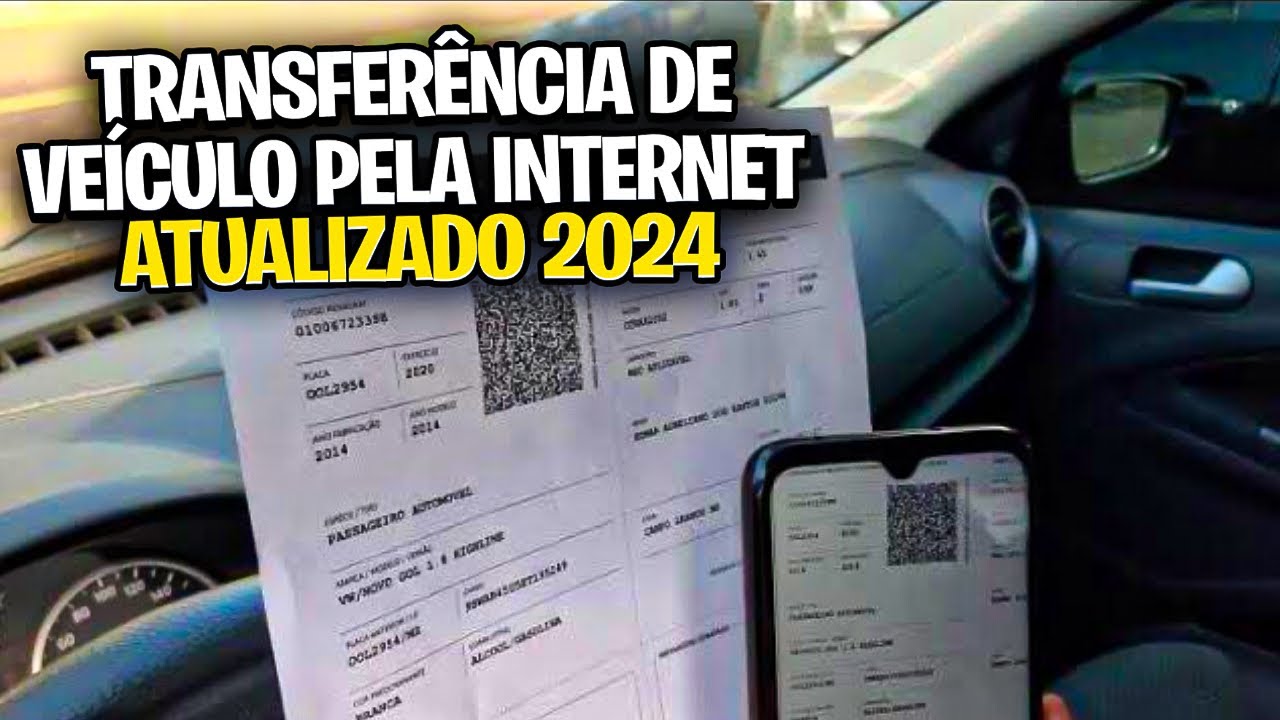 COMO FAZER TRANSFERÊNCIA DE VEÍCULO ONLINE | TRANSFERÊNCIA DE VEÍCULO PELA INTERNET |ATUALIZADO 2024