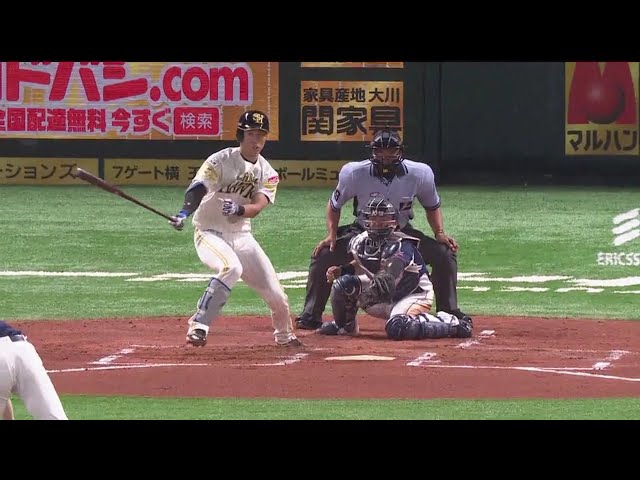 【1回裏】即反撃!! ホークス・上林 先頭打者ホームラン!! 2018/7/16 H-L