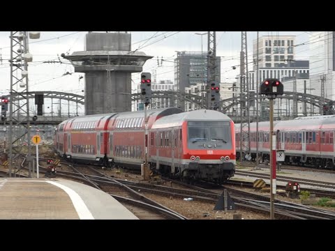 Das BR 111-Paradies! Steuerwagenvielfalt mit Baureihe 111 | „Kamelzüge“ in München Hbf