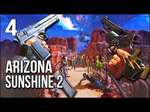 Arizona Sunshine 2 (Co-Op) | Part 4 | The Great Zombie Train Robbery