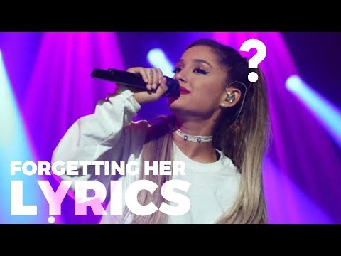 Ariana Grande FORGETTING her LYRICS Video