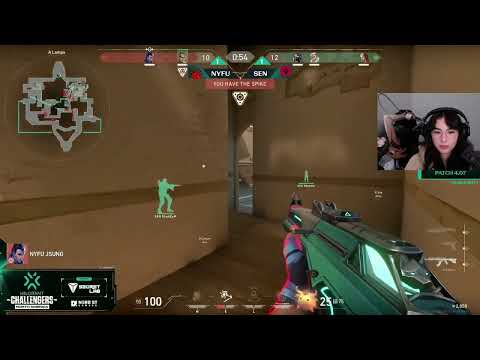 Sentinels win 2-1 vs NYFU and advance in the Lower bracket - SEN vs NYFU Kyedae reaction