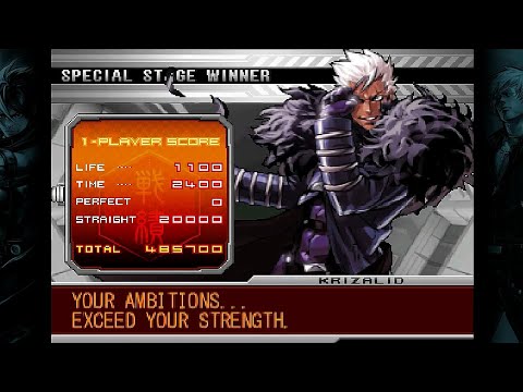 The King of Fighters 2002 Unlimited Match Arcade Nests Boss Team (Igniz,Omega Rugal Boss)