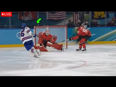 Jack Hughes Wins GOLD|Scores Overtime Winner vs Canada |Team USA Men’s IceHockey2026WinterOlympics🏒🥇