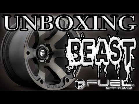 Fuel Offroad Beast 20x10 -18 Wheel Rim Unboxing