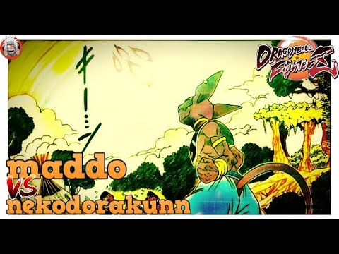 DBFZ maddo vs nekodorakunn - (KidBuu, GokuGT, Yamcha) vs (GokuUI, Beerus, Goku)
