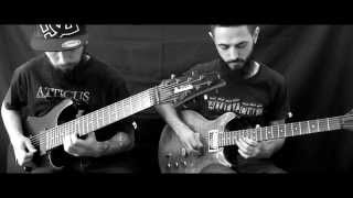 between the buried and me - informal gluttony (dual guitar cover) + tabs