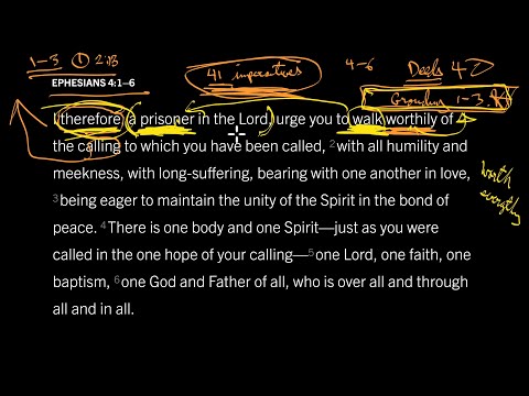 Deep Doctrine Makes Houses Happy: Ephesians 4:1–6, Part 1