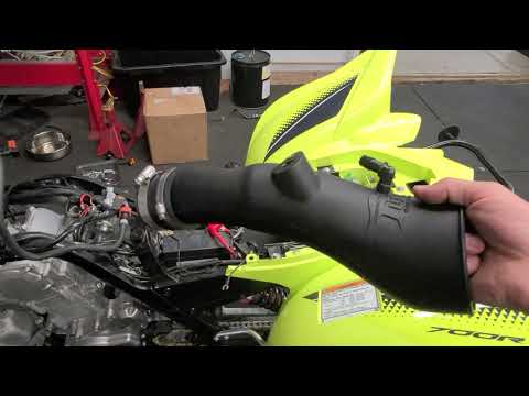 The Cuervo Racing Raptor 700  FCI intake Install Video 2006- 2021