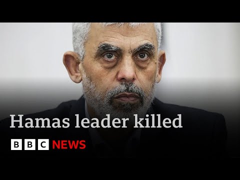 Video | Video footage confirms Hamas leader Yahya Sinwar killed by Israeli forces | BBC News