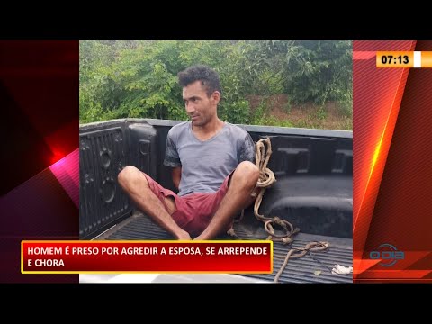 Homem é preso por suspeita de agredir a esposa em Teresina 26 01 2021