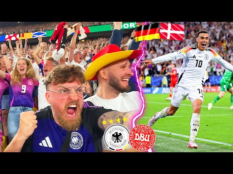 Deutschland vs. Dänemark - EM Stadionvlog 🇩🇪🇩🇰 | WIR STÜRMEN INS VIERTELFINALE ⛈️🔥 | ViscaBarca