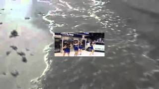 Marie - hundreds of jellyfish lying on the sand/alpine girls dancing awkwardly