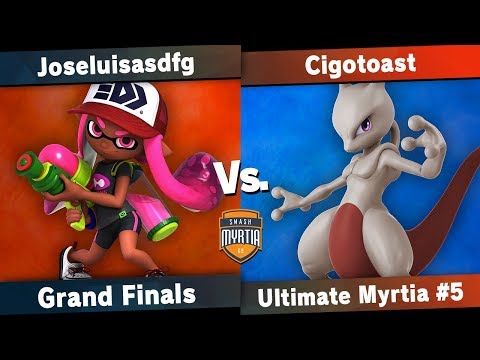 [Ultimate Myrtia #5] Cigotoast(Mewtwo) VS Joseluisasdfg(Inkling) Grand Final