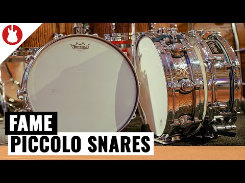 Rullante Acciaio Fame FSSB-35 14x3,5 Pollici - Piccolo Steel Snare | 8 Viti Accordatura - Foto 7