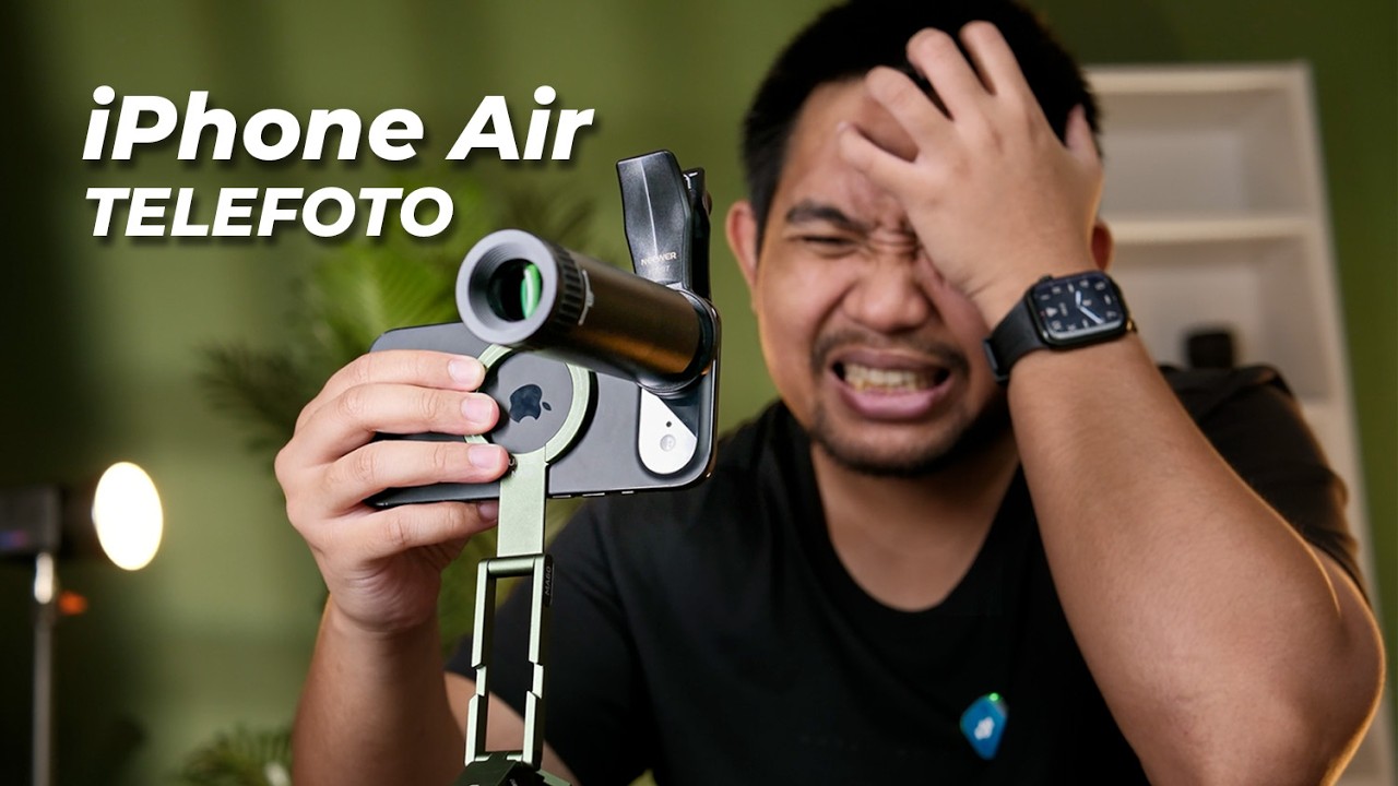 Lensa Telephoto Neewer Di iPhone Air