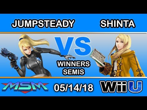 MSM 146 - Jumpsteady (Zero Suit) Vs. Shinta (Robin) Winners Semis - Smash 4