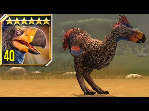 Gastornis Max Level 40 - New Tournament Cenozoic Creature - Jurassic World The Game