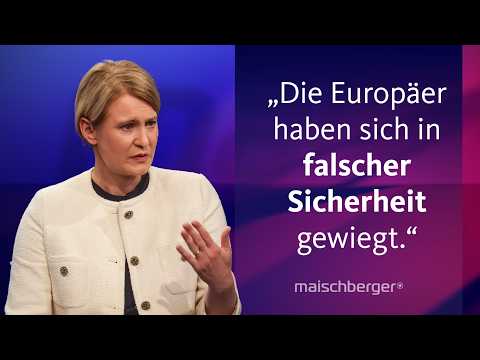 Video Thumbnail: Jana Puglierin: Europa muss „mit vollem Tempo eigenständiger werden“ | maischberger