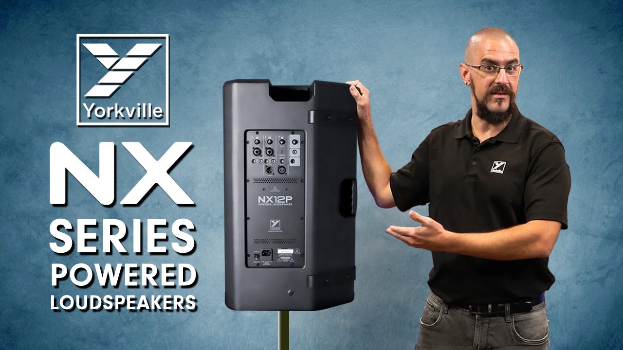 opens link to BEST IN CLASS!!! Yorkville NX8P and NX12P Loudspeakers.