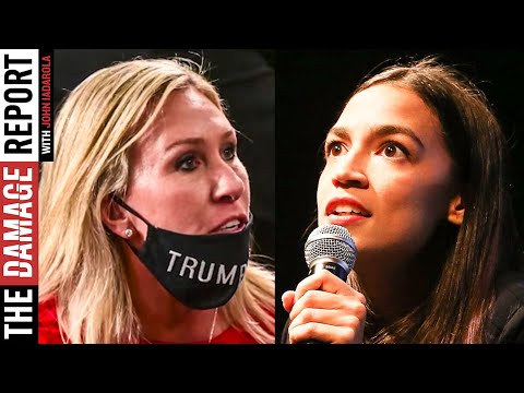 aoc majorie tries stupidly damage taylor