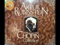 Arthur Rubinstein - Chopin Waltz Op. 70 No. 1 in G flat