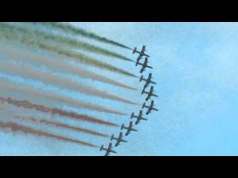 Italian Freece Tricolori Aerobatic Flying Team - Belgian Air Force Days 2014