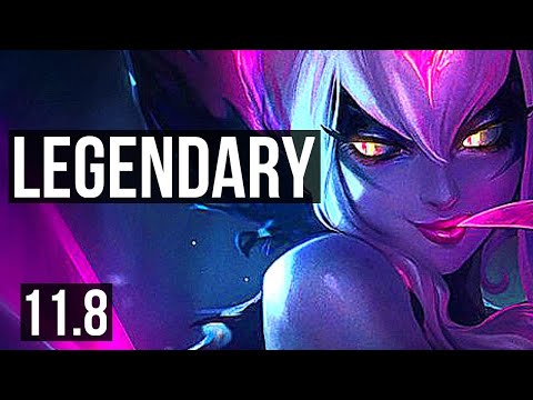 EVELYNN vs ELISE (JUNGLE) | 15/1/10, 9 solo kills, Legendary, 800+ games | EUW Grandmaster | v11.8