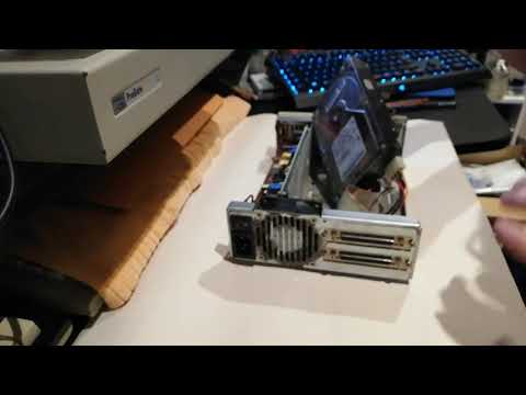 03 - Vintage  V2 Electronics  SCSI case from 1998, opening and cleaning and testing