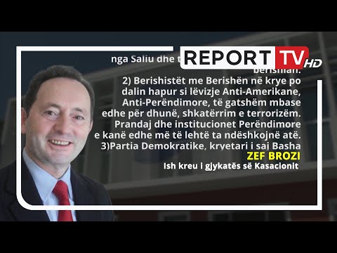 EKSKLUZIVE/ Zef Brozi për Shqiptarja.com: Shqiptarët po ndahen nga terrorizmi shumëformësh berishian