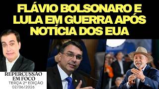 Veja! TRUMP PUBLICA FOTO DE FLÁVIO BOLSONARO, LULA CRITICA, TARCÍSIO SE MANIFESTA, TARIFA CORRUPÇÃO