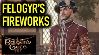 Investigate Felogyr's Fireworks | Baldur's Gate 3 (BG3)