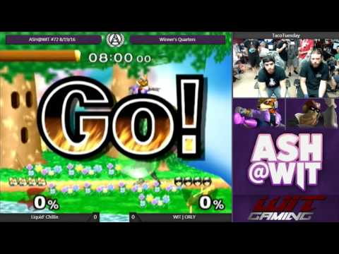 Liquid Chillin (Fox) vs WIT | ORLY (Falcon) - ASH@WIT #72 Melee Winner's Quarters