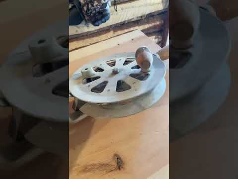 Old Vintage Fishing Rod And Hooks