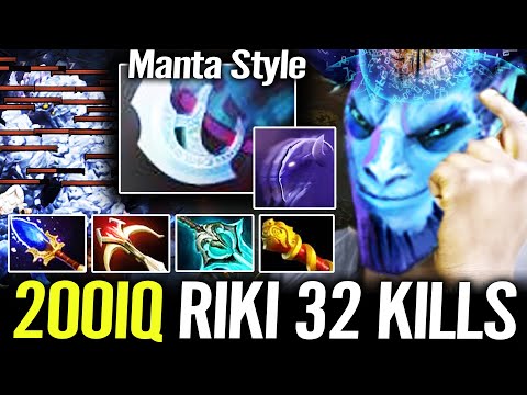 Perfect Riki Meta 7.33 Insane gameplay with Manta Style + Daedalus