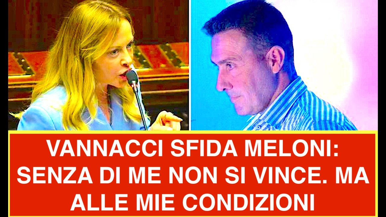 VANNACCI SFIDA MELONI: SENZA DI ME NON SI VINCE. MA ALLE MIE CONDIZIONI