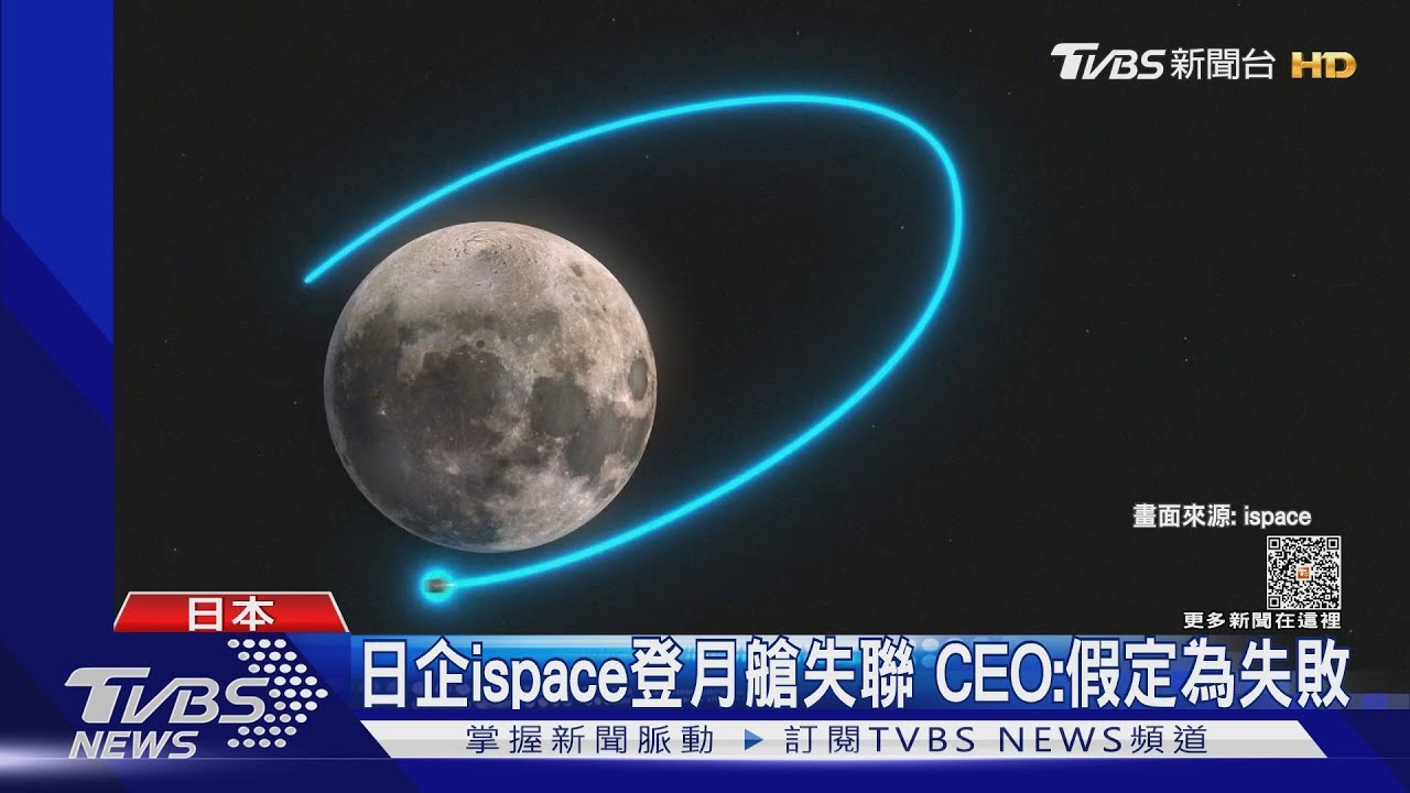 日本「白兔號」失去聯繫　挑戰民間首度登月失敗