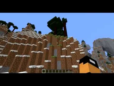 JustinsRealmMC - NEW WORLD TYPE IN MINECRAFT 1.7? EXTREME HEIGHTS! (Snapshot 13w36a)